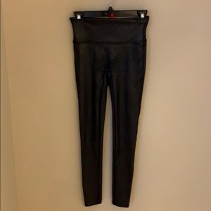 Spanx Faux Leather Leggings, size S